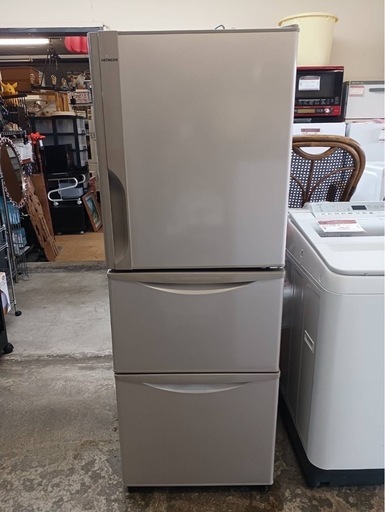 1/22まで！ジモティー見たで5％OFF】265L 冷凍冷蔵庫 HITACHI R-27GV