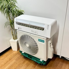 A1176?激安‼️2019年製ハイセンスルームエアコンHA-S22AE7-W 6畳用?