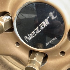 ホイール タイヤセット work ワーク Nezart  15インチの画像