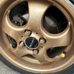 ホイール タイヤセット work ワーク Nezart  15インチの画像