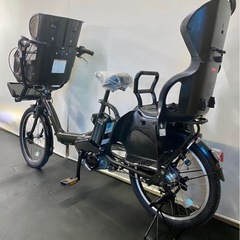 1年保証 送料無料　ヤマハ　パスキッス　20インチ　カーキ　電動アシスト自転車　　g610の画像