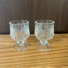 【未使用品】ミニグラス2個セット②