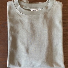 ユニクロ　エアリズムコットンオーバーサイズTシャツの画像