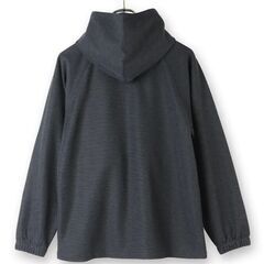 メンズ　春夏　接触冷感　フルジップパーカー　洋服の青山の画像