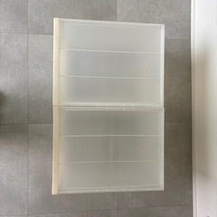 【取引完了】衣装ケース　2ケースの画像