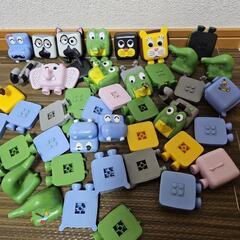 マクドナルド　動物ブロックの画像