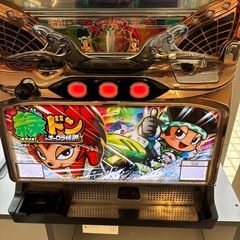 M2505-500 緑ドン　キラメキ！　炎のオーロラ伝説　スロット　キズ汚れ有り　動作確認済みの画像