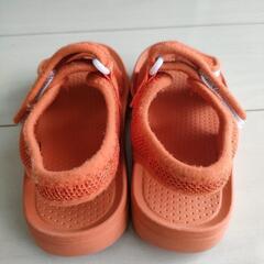 キッズサンダル　オレンジ１８cmの画像