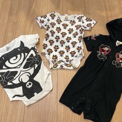 ヒスミニ ロンパース 80サイズ