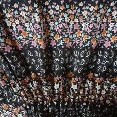 レディース服⑧ゆったり花柄チュニックワンピースの画像