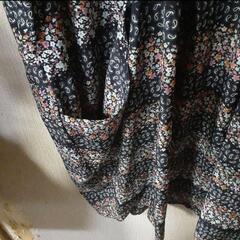 レディース服⑧ゆったり花柄チュニックワンピースの画像