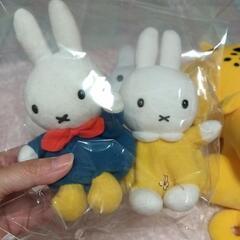 ミッフィーぬいぐるみ5点まとめ売りの画像