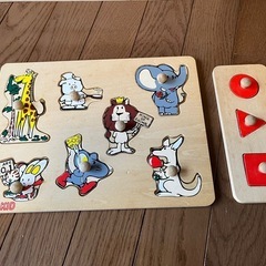 積み木　パズルの画像
