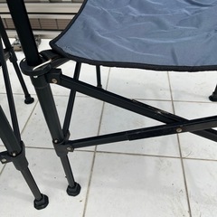 Coleman ツーウェイキャプテンチェア 2脚セット 折りたたみ グレーの画像