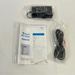  処分セール　新品  イオンクラスター除菌脱臭装置 未使用 保管品 spe Venti ベンティ WT-002-A DPK 日本製　カタログ付き 病院 介護施設 ホテル 商業施設 定価17万 の画像