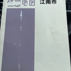 ゼンリン住宅地図　江南市
2019 　の画像