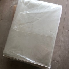 ポスティング用の透明袋2万枚くらい