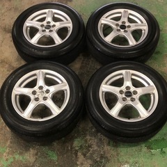 ブリヂストン 195 65 R15 タイヤ＆ホイール4本セット ...