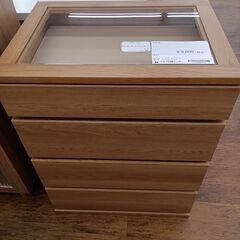 ★ジモティ割あり★  収納棚 ナチュラル H76.5×D44×W...