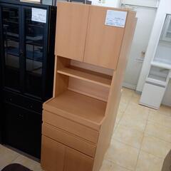 ★ジモティ割あり★  レンジ台 ナチュラル H180×D47×W...