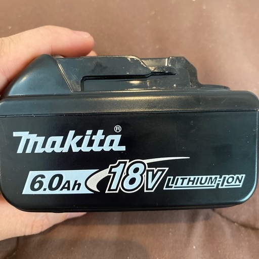 本日までマキタ 18v 6.0Ah バッテリー