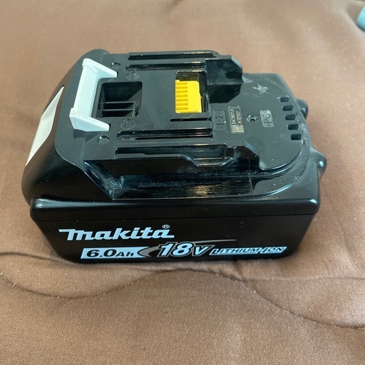 本日までマキタ 18v 6.0Ah バッテリー