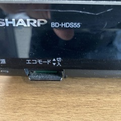 SHARP ブルーレイレコーダーの画像