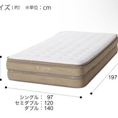 【使用三ヶ月以内】ニトリ　Nスリーププレミアム2の画像