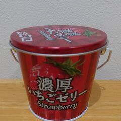 チロルクッキー&いちごゼリーの缶・2個セットの画像