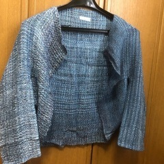 裂き織り　上着