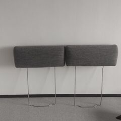 ニトリ 　CA用別売りヘッドレスト(DR-GY)　2〜3人用布張...