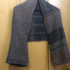 裂き織り　上着の画像