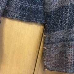 裂き織り　上着の画像
