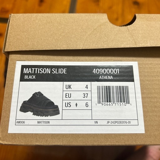 ドクターマーチン　MATTISON スライドサンダル