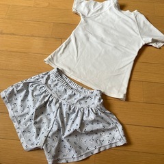 【8月処分】 ⑨子供　水着　セパレート　100の画像