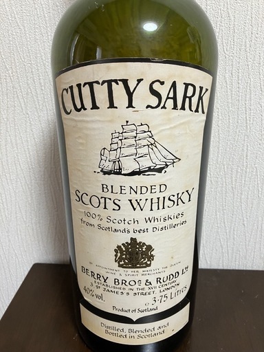 CUTTY SARK  マグナムボトル　3.75Ｌ　貴重　ブレンデッドウイスキー