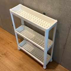 IKEA VESKEN ワゴン ホワイト