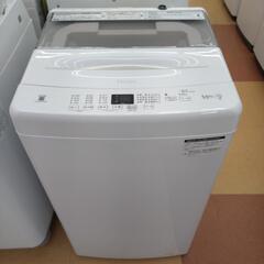 ★ジモティー割引有★ Haier 5.5 kg全自動電気洗濯機 JW-U55MK(W) 2024年製 中古品