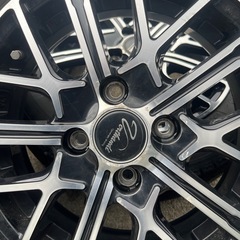 スタッドレスタイヤ155/65R14　ホイールセット　ブリヂストンVRXの画像