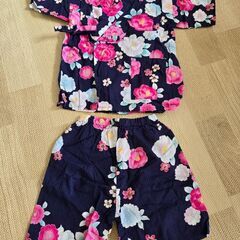 女の子100センチ　甚平　浴衣