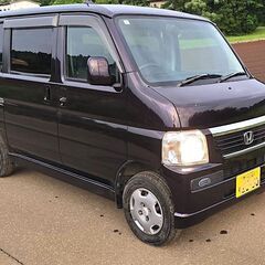 車検 令和8年1月 ホンダ バモス 紫 17万円