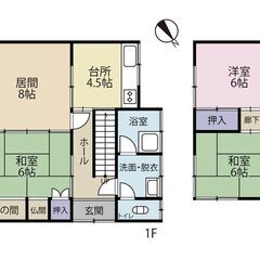 【居住支援法人大歓迎】【全部屋リノベ済】青森市安田近野　戸建