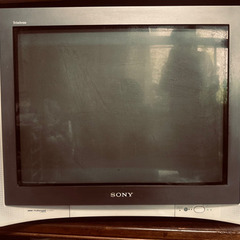 ソニーブラウン管テレビ