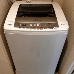 アクア VW800D 縦型洗濯機　8キロ洗濯機　2015年製