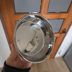 犬用ステンレススチール食器 円形の画像