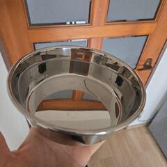 犬用ステンレススチール食器 円形の画像