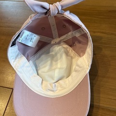 breeze キャップ　帽子　ピンク　48〜50サイズ　リボンの画像