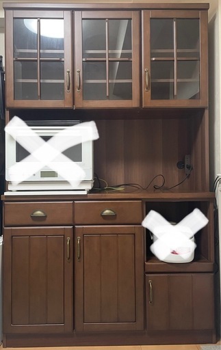 ニトリ製　食器棚