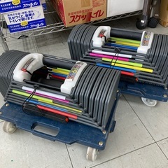 可変式ダンベル　約40kg2個セット　※剥がれ、キズあり。