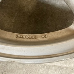 日産純正 スカイラインR32純正アルミホイール 4本 16×6.5J 5H 114.3PCD+40 4本 流用可の画像